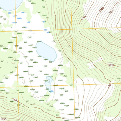 Tanacross B-5 NE, AK (2016, 25000-Scale) Preview 2