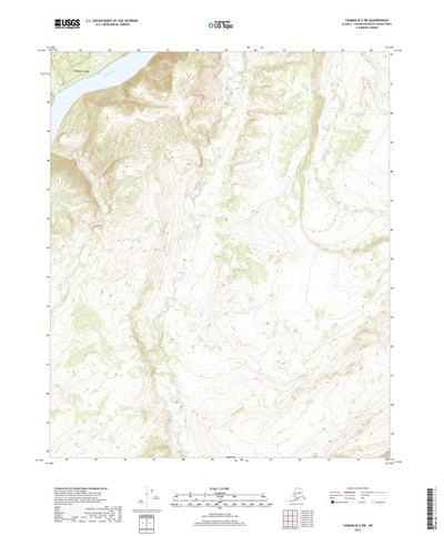 Tanana B-2 SW, AK (2017, 25000-Scale) Preview 1