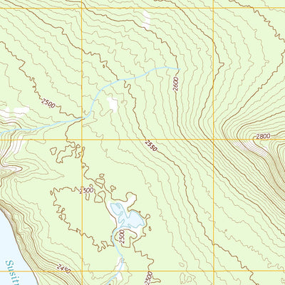 Talkeetna Mountains D-1 NE, AK (2016, 25000-Scale) Preview 2