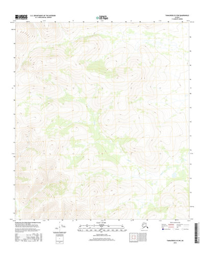 Tanacross D-5 SW, AK (2016, 25000-Scale) Preview 1