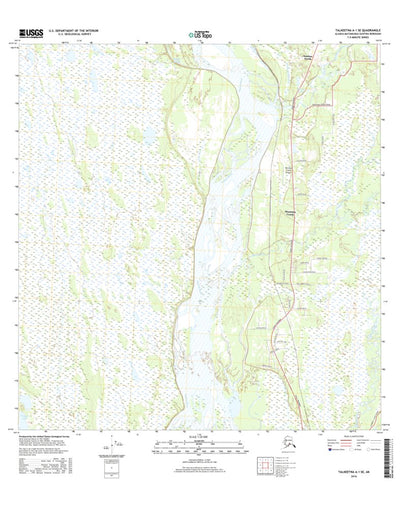 Talkeetna A-1 SE, AK (2016, 25000-Scale) Preview 1
