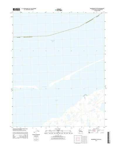 Wainwright B-4 SW, AK (2014, 25000-Scale) Preview 1