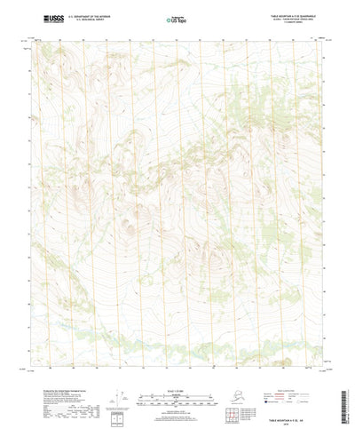 Table Mountain A-5 SE, AK (2018, 25000-Scale) Preview 1