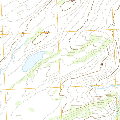 Talkeetna Mountains C-6 SW, AK (2016, 25000-Scale) Preview 2