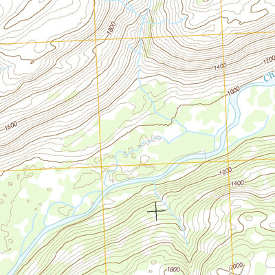 Talkeetna Mountains C-6 SW, AK (2016, 25000-Scale) Preview 3