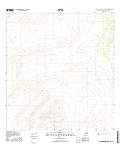 Talkeetna Mountains B-2 NE, AK (2016, 25000-Scale) Preview 1