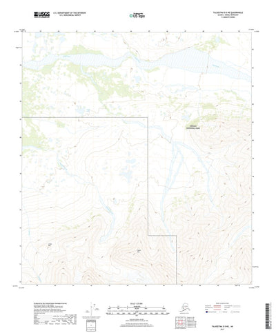 Talkeetna D-5 NE, AK (2017, 25000-Scale) Preview 1