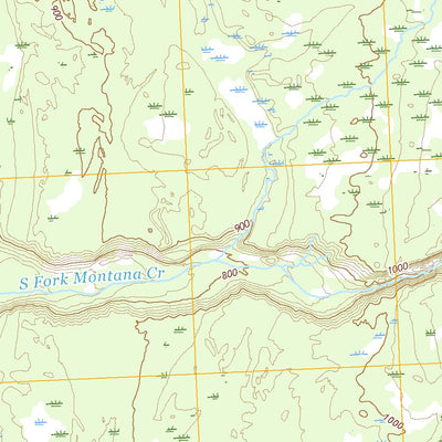 Talkeetna Mountains A-6 NW, AK (2016, 25000-Scale) Preview 2