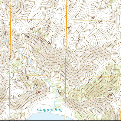 Sutwik Island C-6 SW, AK (2019, 25000-Scale) Preview 3