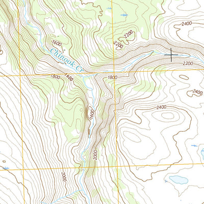 Talkeetna Mountains D-5 SE, AK (2016, 25000-Scale) Preview 3