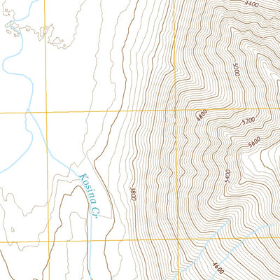 Talkeetna Mountains B-3 NE, AK (2016, 25000-Scale) Preview 2