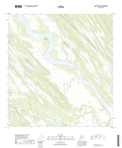Talkeetna A-4 NE, AK (2017, 25000-Scale) Preview 1