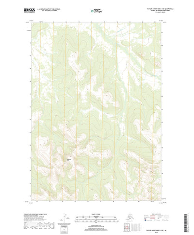 Taylor Mountains D-5 SE, AK (2019, 25000-Scale) Preview 1