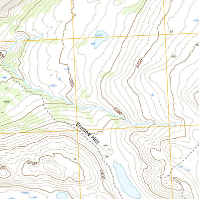 Talkeetna Mountains D-6 SW, AK (2016, 25000-Scale) Preview 2