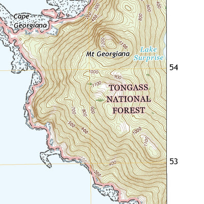Sitka B-6 SW, AK (2017, 25000-Scale) Preview 3
