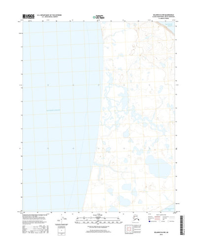 Selawik B-6 NW, AK (2016, 25000-Scale) Preview 1