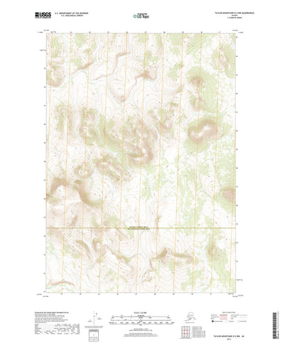 Taylor Mountains D-2 NW, AK (2019, 25000-Scale) Preview 1