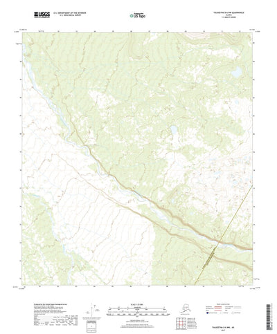 Talkeetna D-6 NW, AK (2017, 25000-Scale) Preview 1