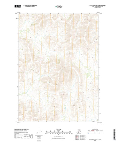 Taylor Mountains B-2 NE, AK (2019, 25000-Scale) Preview 1