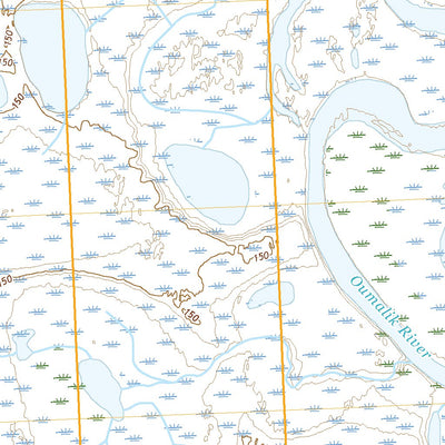 Teshekpuk A-5 SE, AK (2020, 25000-Scale) Preview 3