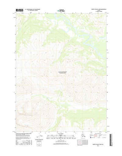 Survey Pass B-2 NW, AK (2016, 25000-Scale) Preview 1