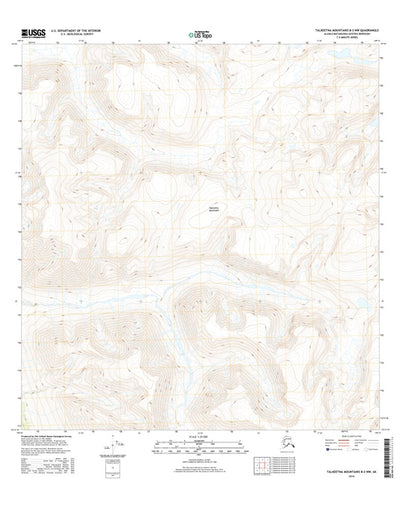 Talkeetna Mountains B-3 NW, AK (2016, 25000-Scale) Preview 1