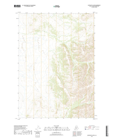 Sleetmute A-8 NW, AK (2019, 25000-Scale) Preview 1