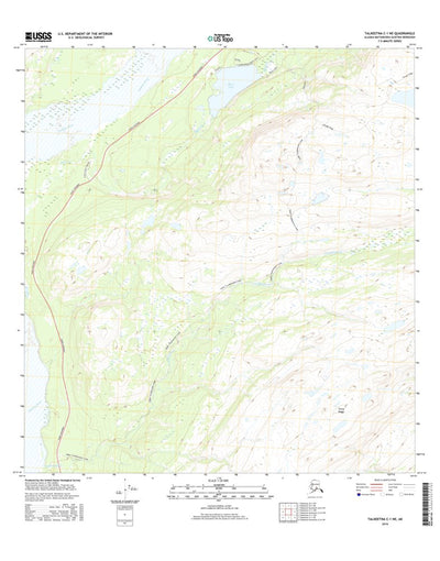 Talkeetna C-1 NE, AK (2016, 25000-Scale) Preview 1