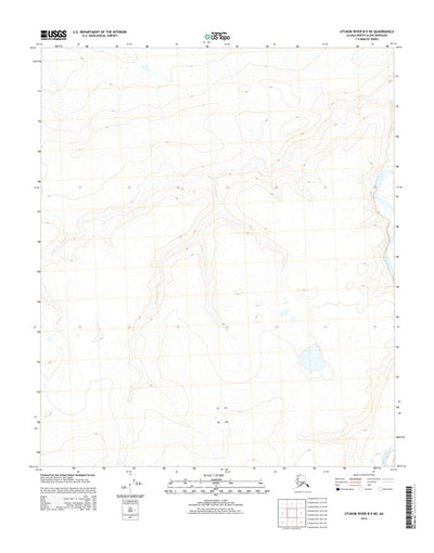 Utukok River B-5 NE, AK (2014, 25000-Scale) Preview 1