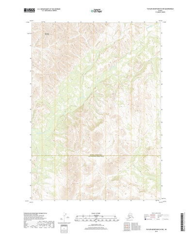 Taylor Mountains D-8 NE, AK (2019, 25000-Scale) Preview 1