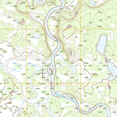 Talkeetna Mountains C-1 SE, AK (2016, 25000-Scale) Preview 3