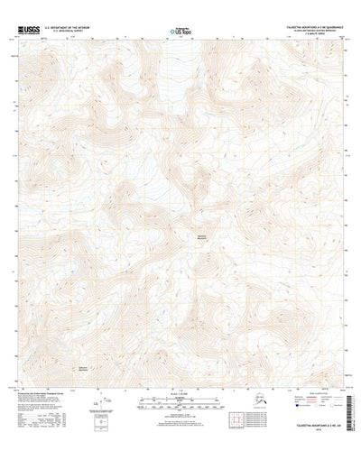 Talkeetna Mountains A-3 NE, AK (2016, 25000-Scale) Preview 1