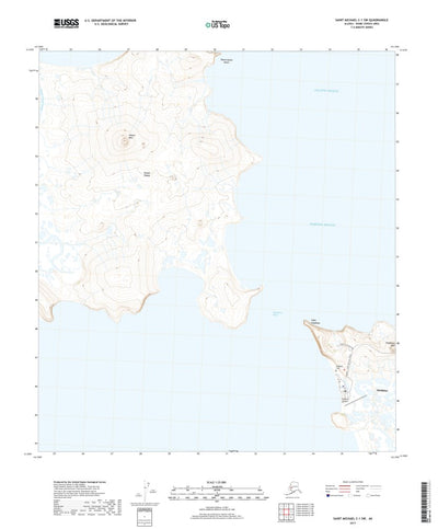 Saint Michael C-1 SW, AK (2017, 25000-Scale) Preview 1