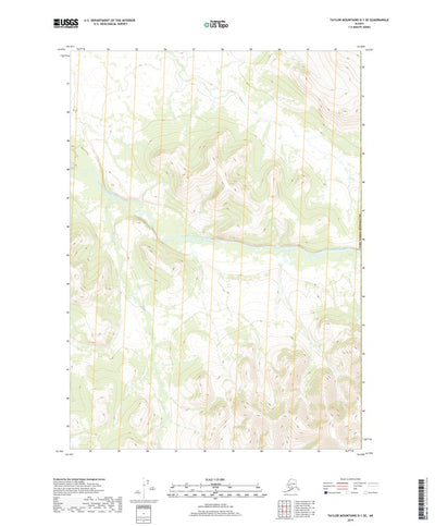 Taylor Mountains D-1 SE, AK (2019, 25000-Scale) Preview 1