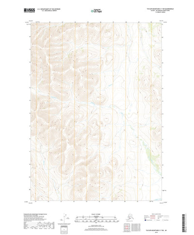 Taylor Mountains C-7 SW, AK (2019, 25000-Scale) Preview 1