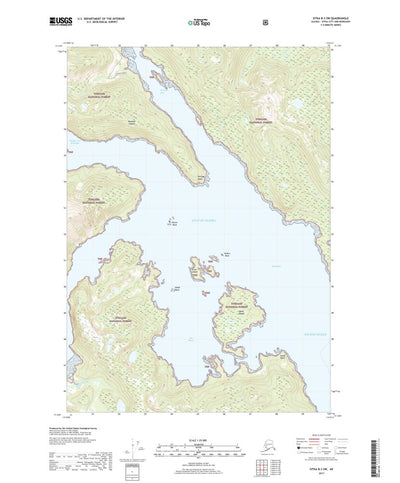 Sitka B-3 SW, AK (2017, 25000-Scale) Preview 1