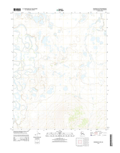 Shungnak B-6 SW, AK (2015, 25000-Scale) Preview 1