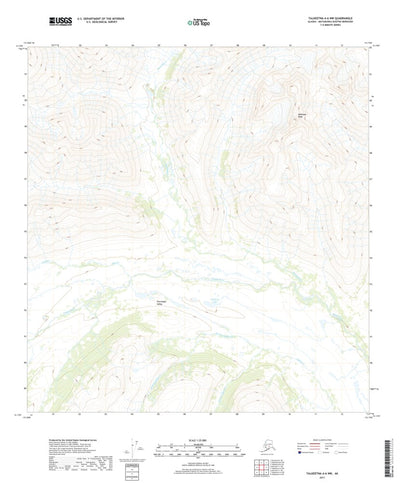 Talkeetna A-6 NW, AK (2017, 25000-Scale) Preview 1