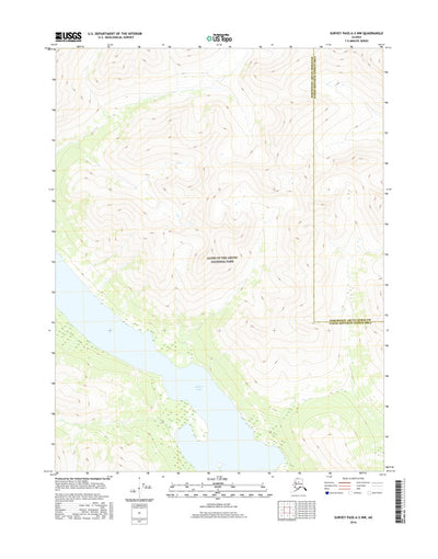 Survey Pass A-3 NW, AK (2016, 25000-Scale) Preview 1