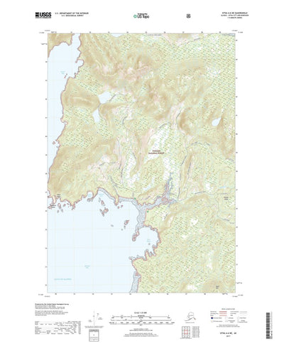 Sitka A-6 NE, AK (2017, 25000-Scale) Preview 1