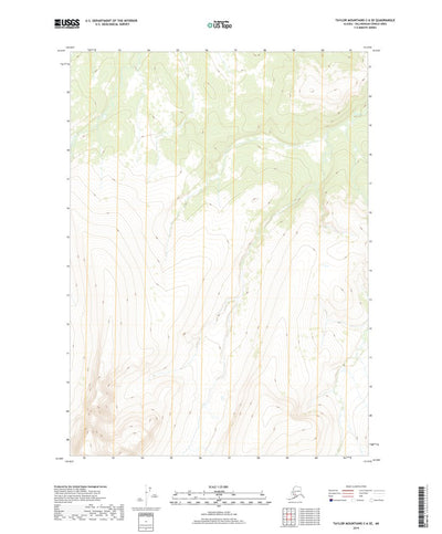 Taylor Mountains C-6 SE, AK (2019, 25000-Scale) Preview 1