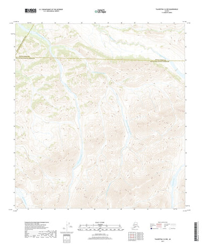 Talkeetna C-6 NW, AK (2017, 25000-Scale) Preview 1