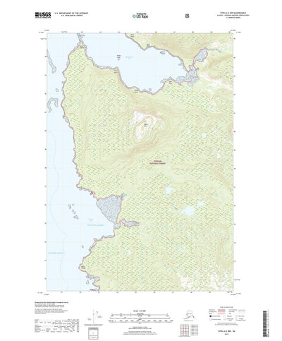 Sitka A-2 NW, AK (2017, 25000-Scale) Preview 1