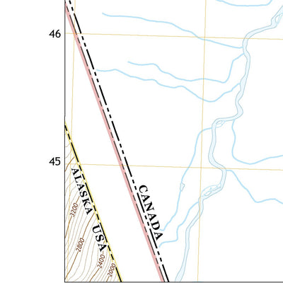 Taku River A-4 NE, AK (2017, 25000-Scale) Preview 3