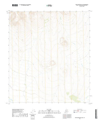 Table Mountain B-2 SW, AK (2018, 25000-Scale) Preview 1