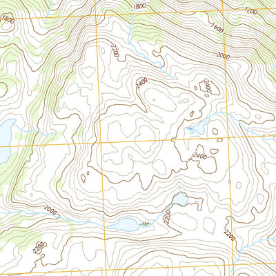 Talkeetna Mountains B-6 NE, AK (2016, 25000-Scale) Preview 2