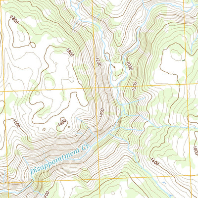 Talkeetna Mountains B-6 NE, AK (2016, 25000-Scale) Preview 3