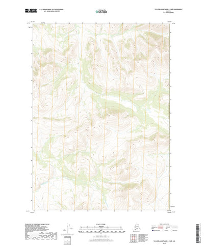 Taylor Mountains C-1 NE, AK (2019, 25000-Scale) Preview 1