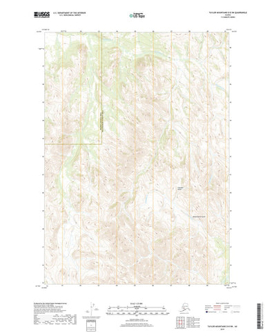 Taylor Mountains D-8 SW, AK (2019, 25000-Scale) Preview 1