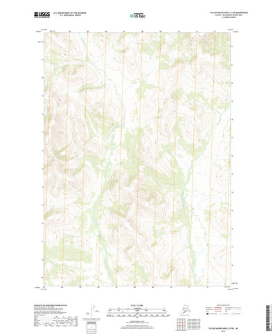 Taylor Mountains C-3 SW, AK (2019, 25000-Scale) Preview 1